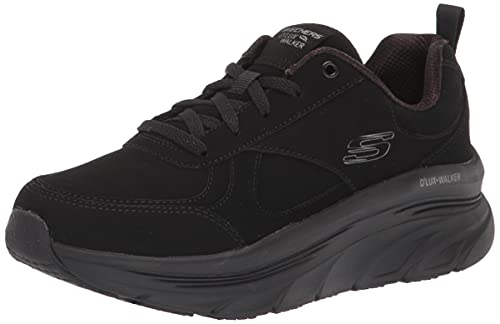 Skechers D'lux Pure Pleasure-Walker, Zapatillas Mujer, BBK Black Black Black, 41 EU