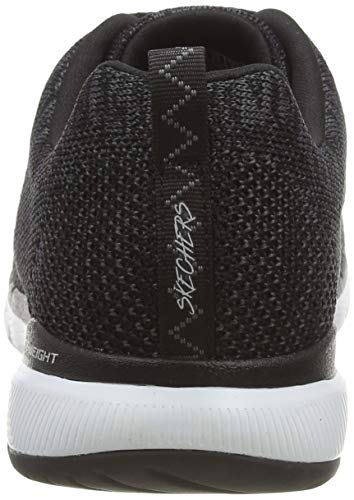 Skechers Flex Appeal 3, Zapatillas para Correr Mujer, Black, 38 EU