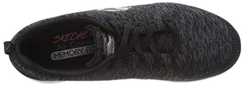 Skechers Flex Appeal 3, Zapatillas para Correr Mujer, Black, 38 EU