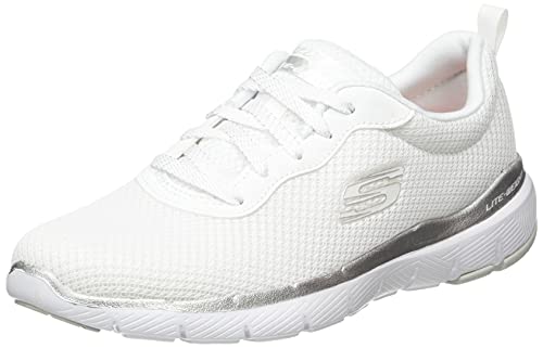 Skechers Flex Appeal 3.0 First Insight, Zapatillas Mujer, Blanco, 37 EU