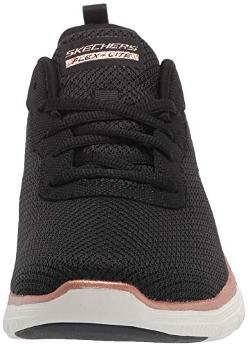 Skechers Flex Appeal 4.0 Brilliant View, Zapatillas Mujer, Black, 38 EU