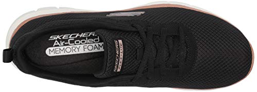 Skechers Flex Appeal 4.0 Brilliant View, Zapatillas Mujer, Black, 38 EU