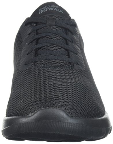 Skechers Go Walk MAX-Effort, Zapatillas Deportivas Hombre, Negro (BBK Black Textile/Trim), 42.5 EU