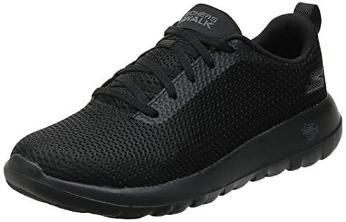 Skechers Go Walk MAX-Effort, Zapatillas Deportivas Hombre, Negro (BBK Black Textile/Trim), 42.5 EU