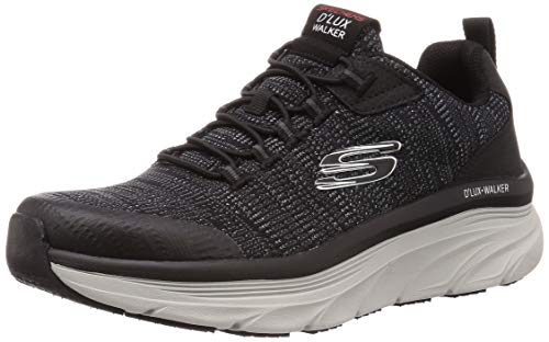 Skechers Hombre DLux WLK P Zapatillas Deportivas Casuales Negro EUR 43