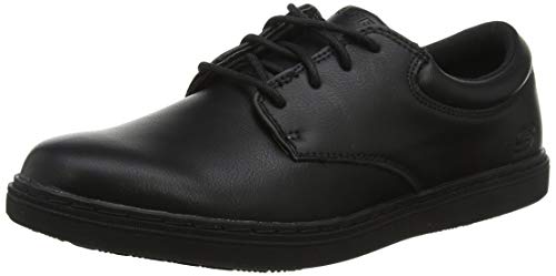 Skechers Lanson-Escape, Mocasines Hombre, BBK Black Synthetic, 43 EU