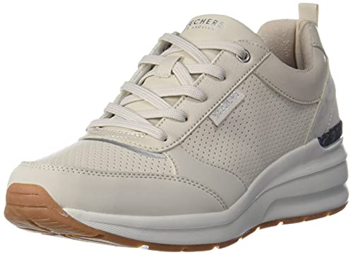 Skechers Mil Millones de Puntos sutiles, Zapatillas Mujer, White, 38 EU