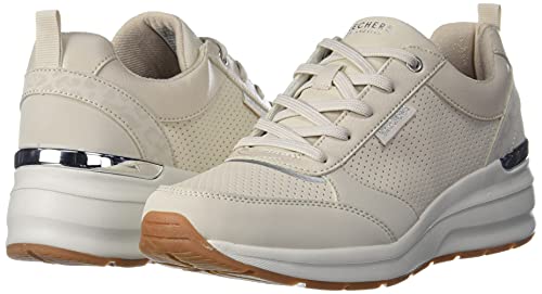 Skechers Mil Millones de Puntos sutiles, Zapatillas Mujer, White, 38 EU