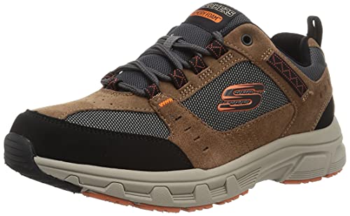 Skechers Oak Canyon, Zapatillas Hombre, Marrón Chocolate Black Chbk, 44 EU