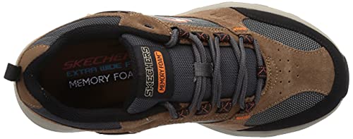 Skechers Oak Canyon, Zapatillas Hombre, Marrón Chocolate Black Chbk, 44 EU