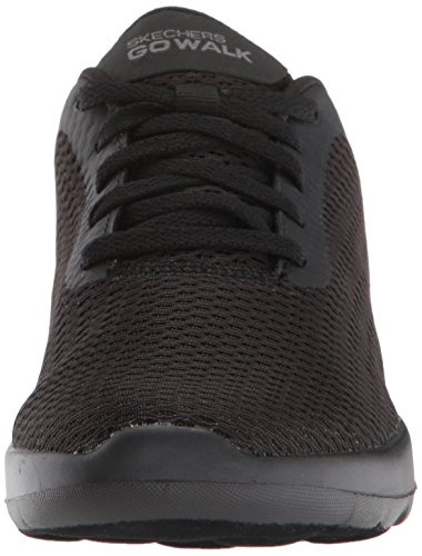 Skechers Performance Go Walk Joy-Paradise, Zapatillas Mujer, Negro (BBK Black Textile/Trim), 41 EU