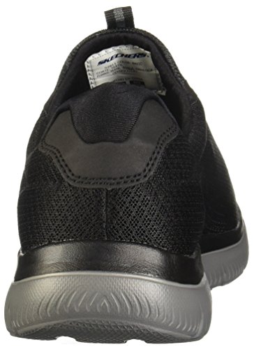 Skechers Summits, Zapatillas Hombre, Black/Charcoal, 43 EU