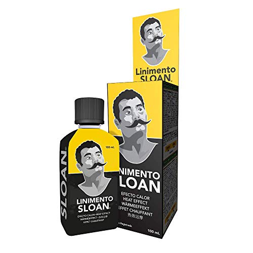 Sloan Linimento 100 ml | Linimento Efecto Calor para el Masaje | Capsaicina, Árnica y Aceites Esenciales