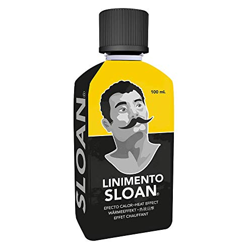 Sloan Linimento 100 ml | Linimento Efecto Calor para el Masaje | Capsaicina, Árnica y Aceites Esenciales