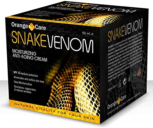 Snake Venom Crema Antiarrugas de Veneno de Serpiente - 50ml - Proteínas del Veneno de Serpiente, Crema Antimanchas