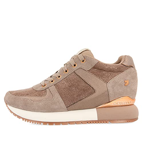 Sneakers Beige con cuña Interna para Mujer HAVELANGE