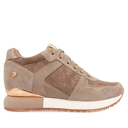 Sneakers Beige con cuña Interna para Mujer HAVELANGE