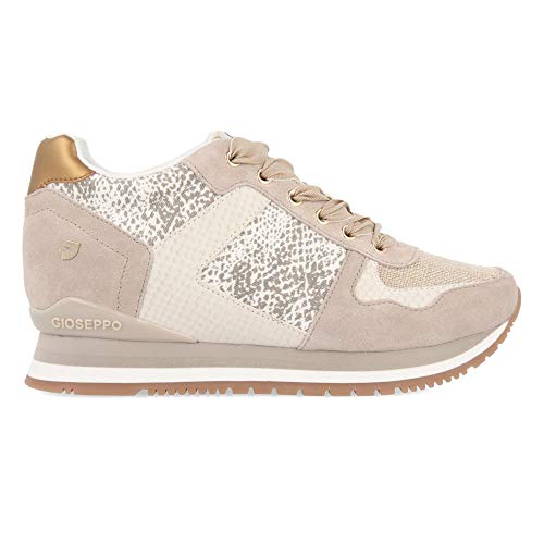 Sneakers Beige con cuña Interna para Mujer HOWRAH