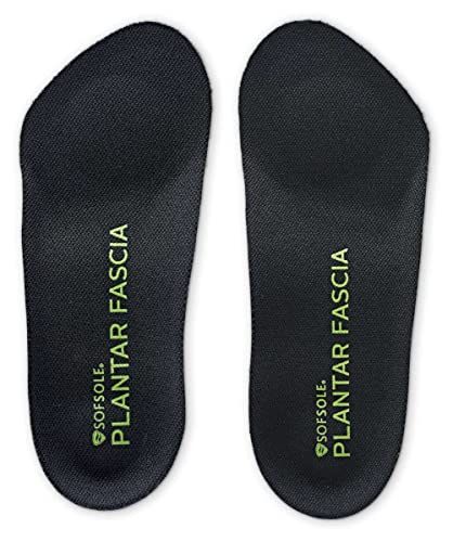 Sof Sole Plantar Fascia, Plantillas Adultos Unisex, Multicolor, L/XL