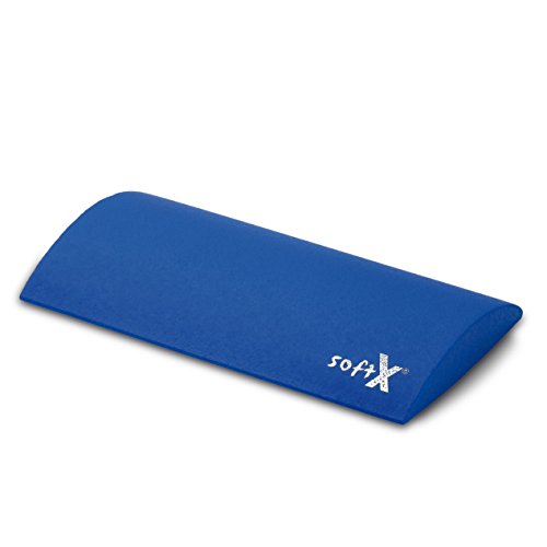 softX - Almohadilla para Zona Lumbar Azul Azul Talla:Größe ca. 40 x 22 x 4,5 cm