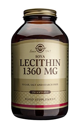 Solgar Lecitina de Soja 1360 mg Cápsulas blandas - Envase de 250