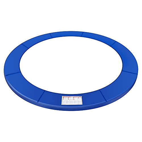 SONGMICS Cubierta para Borde de Cama Elástica, Cojín de Protección  Ideal para Trampolín Ø 305 cm, Tapa de Resortes de PVC, Cubierta par a Resortes, 30 cm de Ancho, 2 cm de Espesor, Azul, Anti-UV STP10FT