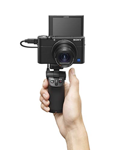 Sony RX100 III Creator Kit - Cámara Compacta Premium Avanzada con Grip VCT-SGR1 (Sensor Tipo 1.0, Objetivo Zeiss 24-70 mm F1.8-2.8 y Pantalla abatible para Vlogging)