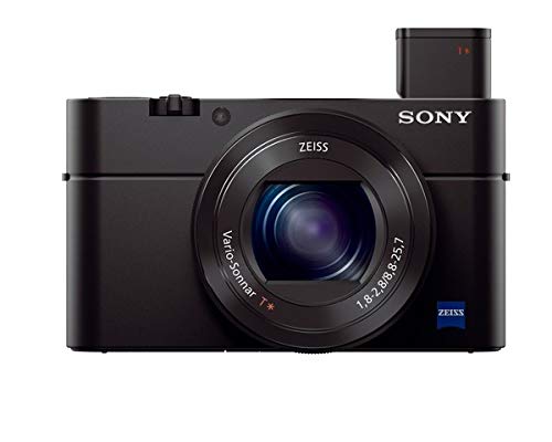 Sony RX100 III Creator Kit - Cámara Compacta Premium Avanzada con Grip VCT-SGR1 (Sensor Tipo 1.0, Objetivo Zeiss 24-70 mm F1.8-2.8 y Pantalla abatible para Vlogging)