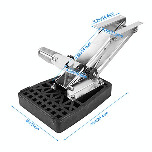 Soporte para motor fueraborda Aramox, soporte auxiliar para motor de barco, acero inoxidable 304, 25HP, 110 libras para motor fueraborda de 2 tiempos