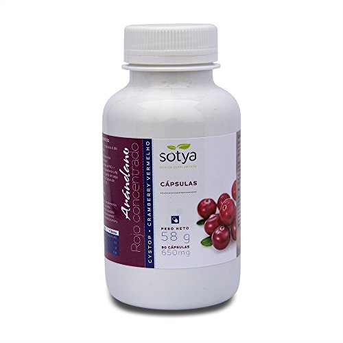 Sotya Arándano Rojo Concentrado 90 Cápsulas 650 mg