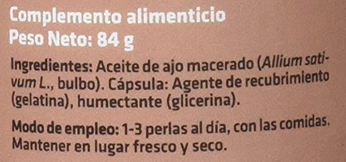 SOTYA - SOTYA Ajo Macerado 60 perlas 1000 mg