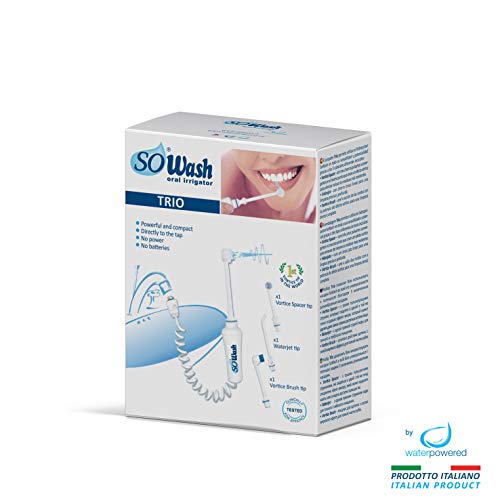 SOWASH - Trio - Irrigador para la higiene oral conectable al grifo