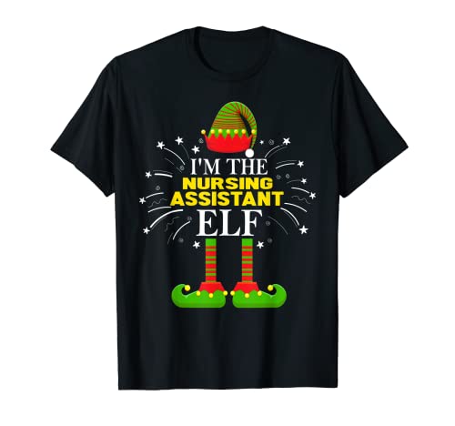 Soy el Asistente de Enfermería Elfo Familia Coincidencia Gru Camiseta