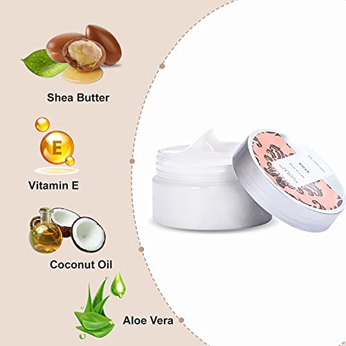 Spa Luxetique Crema de Pies,Loción de Pies de Manteca de Karité, Crema Reparadora de Pies, Crema Hidratante para Pies secos y Agrietados, Regalos Originales para Mujer, Set de Regalo con 3 Piezas