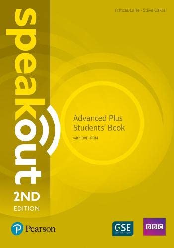 Speakout Advanced Plus 2nd Edition Students' Book and DVD-ROM Pack