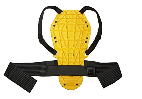 SPIDI Sport S.r.l. (EU) Z140-016 SPIDI Back Warrior EVO, Negro/Amarillo, TU