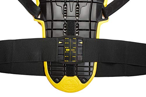 SPIDI Sport S.r.l. (EU) Z140-016 SPIDI Back Warrior EVO, Negro/Amarillo, TU