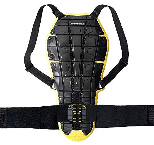 SPIDI Sport S.r.l. (EU) Z140-016 SPIDI Back Warrior EVO, Negro/Amarillo, TU