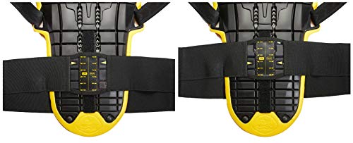 SPIDI Sport S.r.l. (EU) Z140-016 SPIDI Back Warrior EVO, Negro/Amarillo, TU