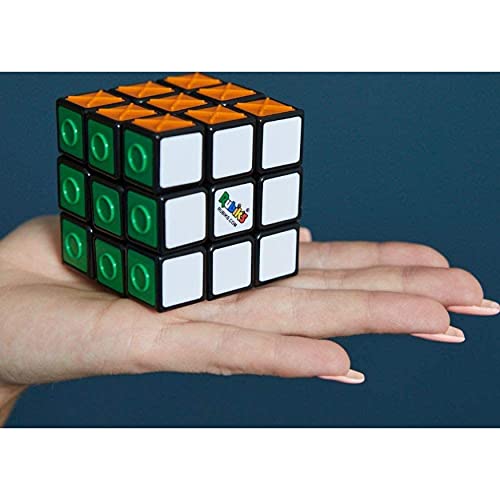 Spin Master 3x3 colour matching puzzle to help the visually impaired Rubiks Cube Sensory: el rompecabezas original de 3 x 3 colores a juego para ayudar a las personas con discapacidad visual (6063346)