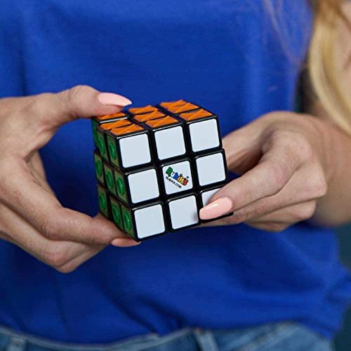 Spin Master 3x3 colour matching puzzle to help the visually impaired Rubiks Cube Sensory: el rompecabezas original de 3 x 3 colores a juego para ayudar a las personas con discapacidad visual (6063346)