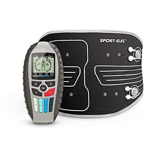 Sport-Elec Multisport Pro Precision MaxIBELT - Electroestimulador para Adulto, Unisex, Negro, Azul, Talla única