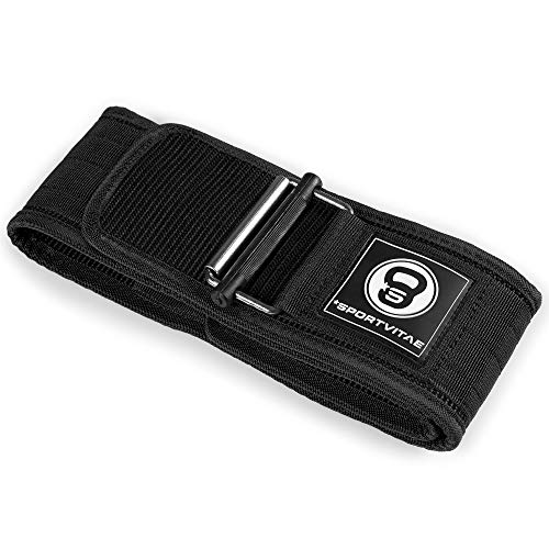 Sportvitae® Cinturón Lumbar Gimnasio, Cinturon Gimnasio Hombre y Mujer, Cinturon Halterofilia, Powerlifting, Levantamiento Peso, Musculacion, Cinturon Gym Hombre, 100% Nylon, Hebilla Autoblocante