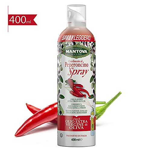 SPRAYLEGGERO Aceite de oliva virgen extra y aromatizado con ajo, limón, guindilla y trufa negra (5x400ml)