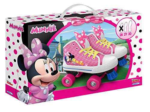 Stamp Minnie Patines 4 Ruedas, Color Rosa, 28 (J862028)