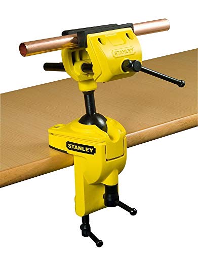 STANLEY 1-83-069 Tornillo de Banco Multiángulos, Fuerza de sujeción 25kg