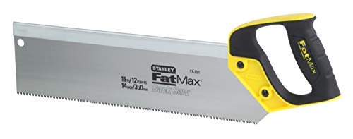 Stanley FatMax Sierra de Costilla 350mm-11 Dientes FatMax 2-17-201, Único