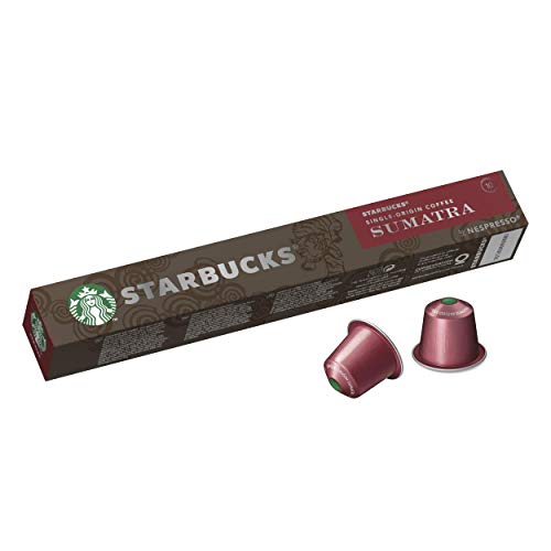 STARBUCKS Variety Pack de Nespresso Cápsulas de Café 8 x Tubo de 10 Unidades