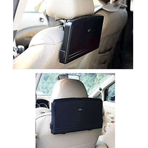 STARPIA Organizador Plegable para Asiento Trasero de Coche, Universal Bandeja de Soporte Mesa para Teléfono Móvil Bebida Alimentos