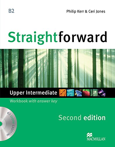 STRAIGHTFWD Upp Wb Pk +Key 2nd Ed: Workbook with Key + CD (Straightforward 2nd)